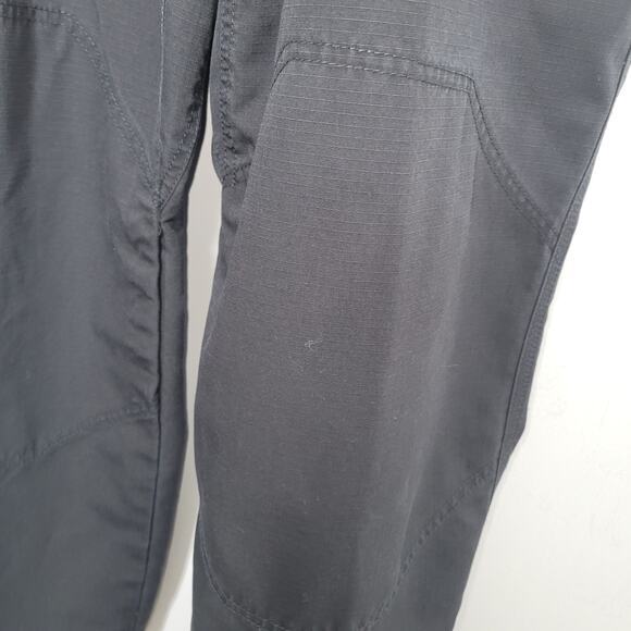 First Tactical Pants Men 42x36 Cargo‎ Double Knee Black Utility Ripstop Baggy - Picture 2 of 15